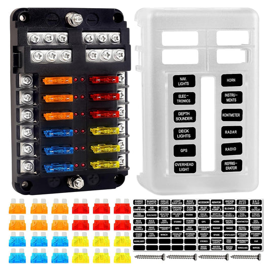 12 Way ATC Fuse Holder