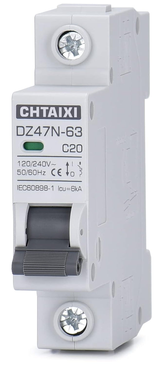 120V AC Din Rail Circuit Breaker